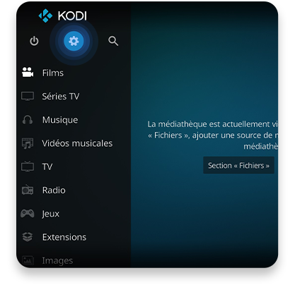 Comment installer Fusion sur Kodi Étape 1