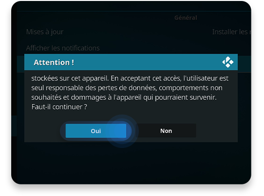 Comment installer Fusion sur Kodi Étape 5