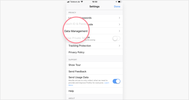 Clear Cache on Mozilla